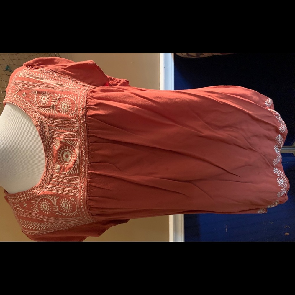 Faded Glory XL top - burnt orange